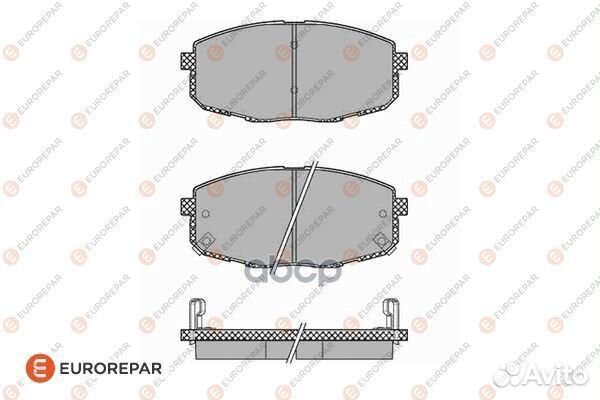 Колодки тормозные передние 16 172 852 80 eurorepar