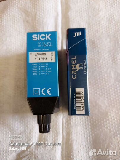 Датчик люминесцентных меток