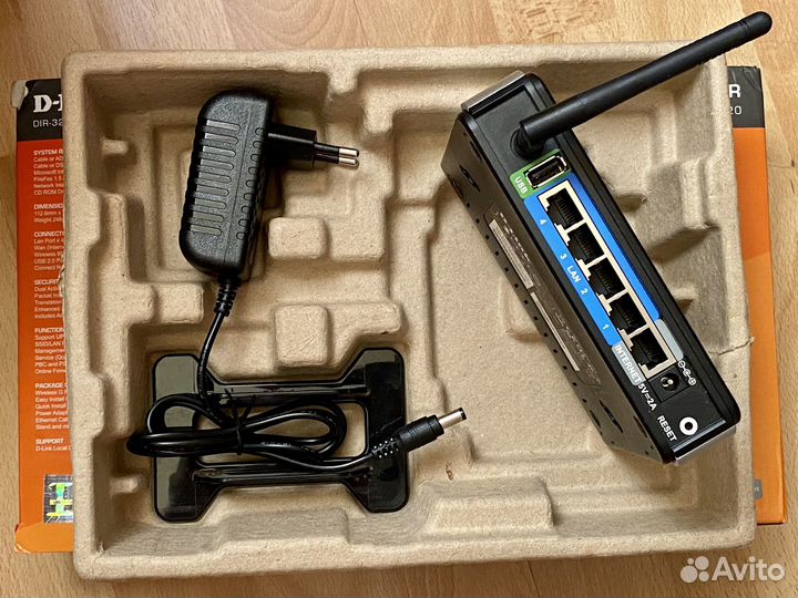 Wi-Fi роутер D-Link DIR-320