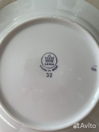 Кофейный сервиз Мадонна гдр kahla на 4 персоны