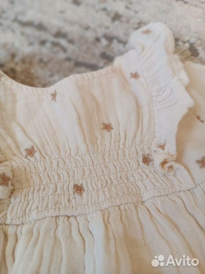 Платье из муслина Zara 68