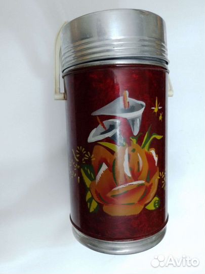 Термос с широким горлом