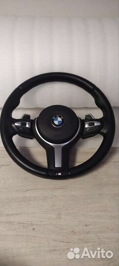 Мспорт руль Bmw X3 X4 X5 X6 F30 F15 без подогрева