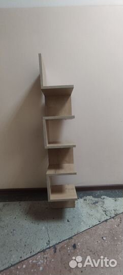 Полка настенная угловая