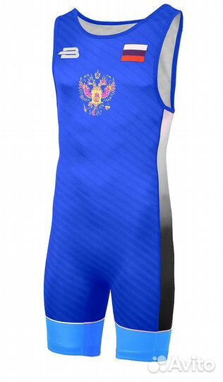 Трико борцовское BoyBo Profi одностороннее