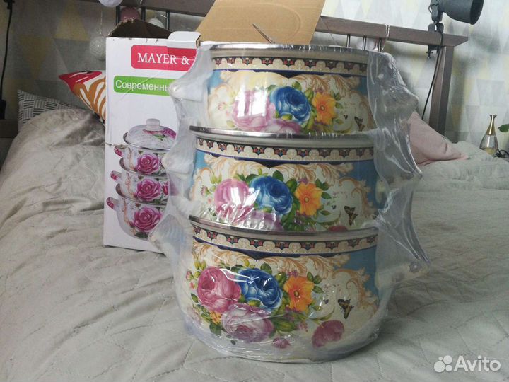 Набор кастрюль новый