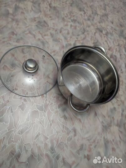 Кастрюля из нержавейки 3 литра