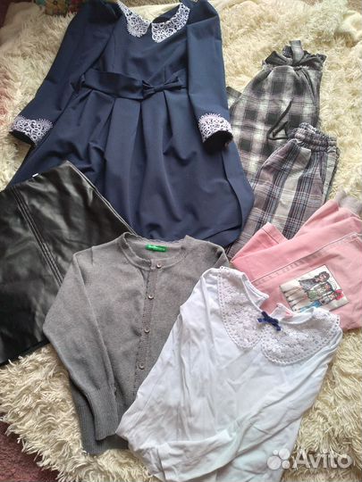 Пакет вещей на девочку 134-140