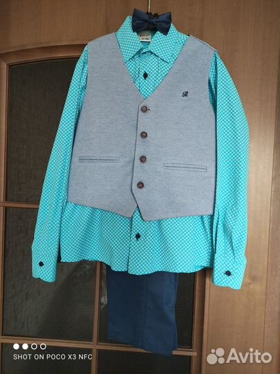 Костюм для мальчика из трех предметов