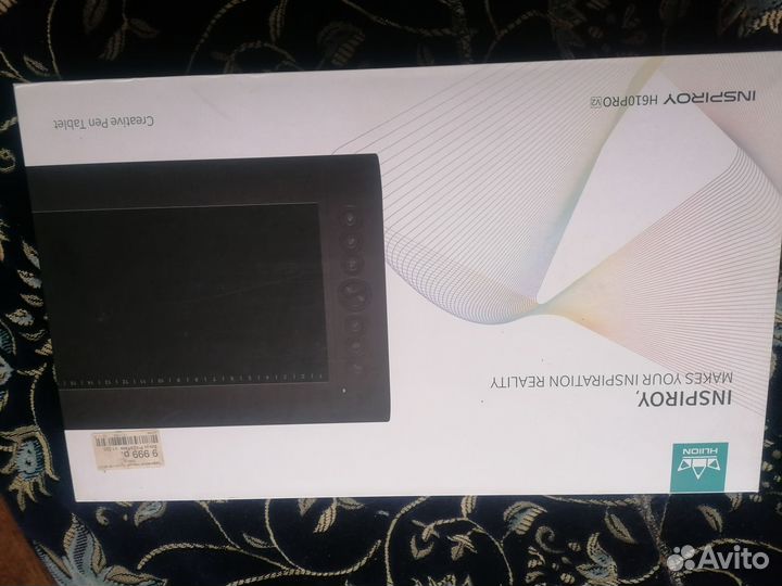 Графический планшет huion h610pro v2