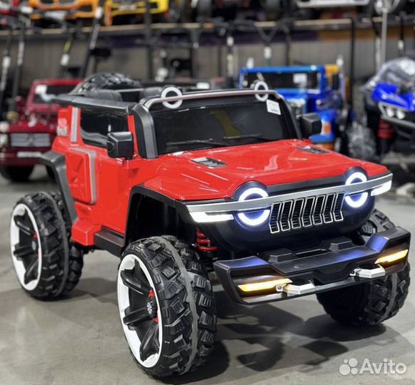 Детский электромобиль джип