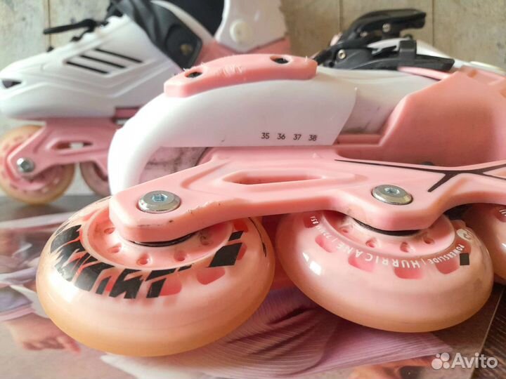 Детские раздвижные ролики 35 36 37 38 powerslide