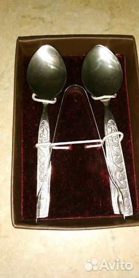 Набор чайных ложек ссср, клеймо Олимпиада-80