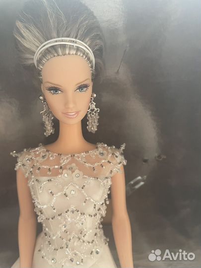 Кукла Badgley Mischka Bride Barbie 2003. Редкая