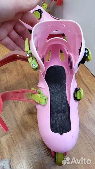 Роликовые коньки детские раздвижные