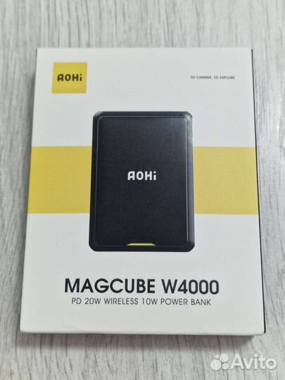 Беспроводной магнитный Повербанк Aohi 4000mah