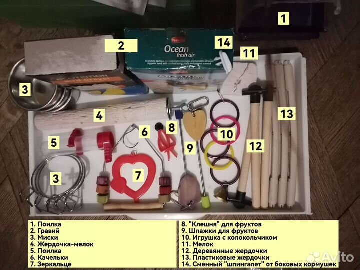 Клетка для птиц с 