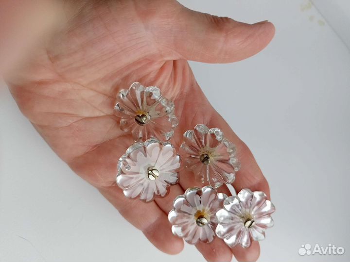 Хрустальные подвески от чешской люстры из СССР