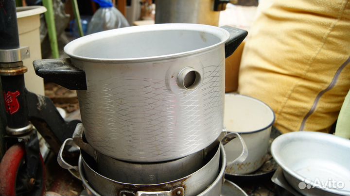 Сковородки кастрюли скороварка алюминиевые СССР