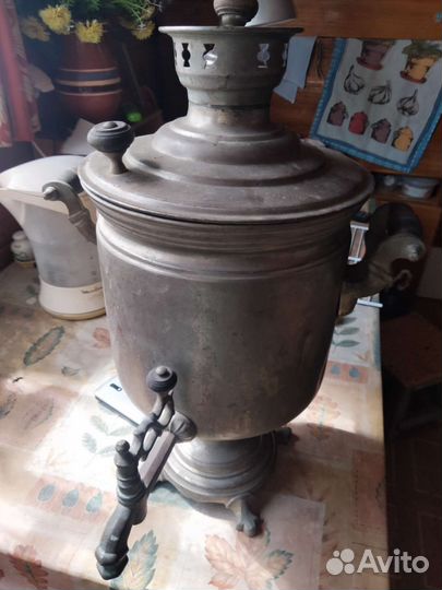 Самовар дровяной бу