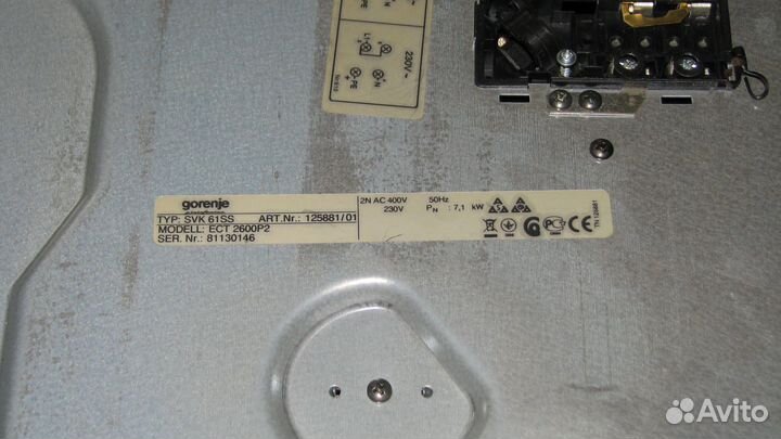 ECT 2600 P2 Gorenje варочная панель