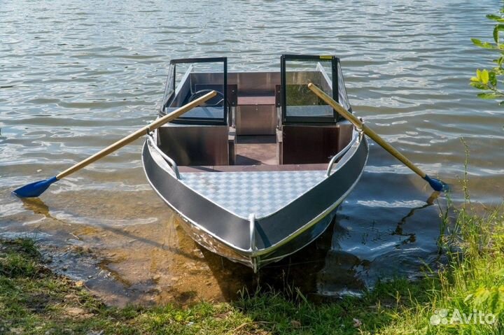 Алюминиевый моторный катер Тактика-460 dcм