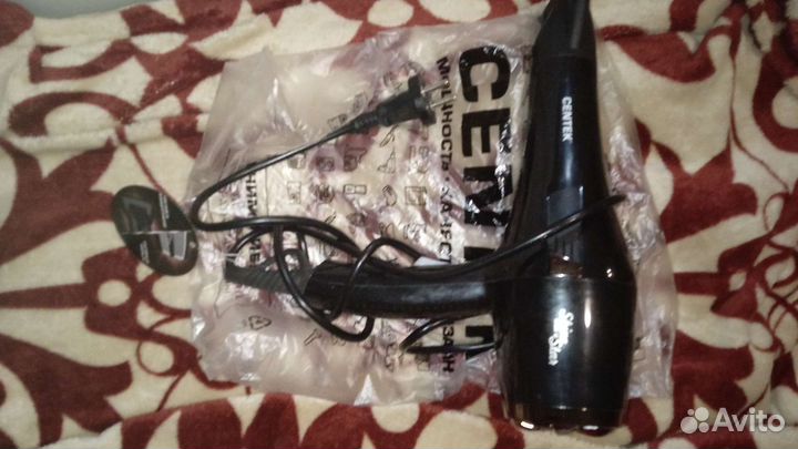 Фен для волос новый