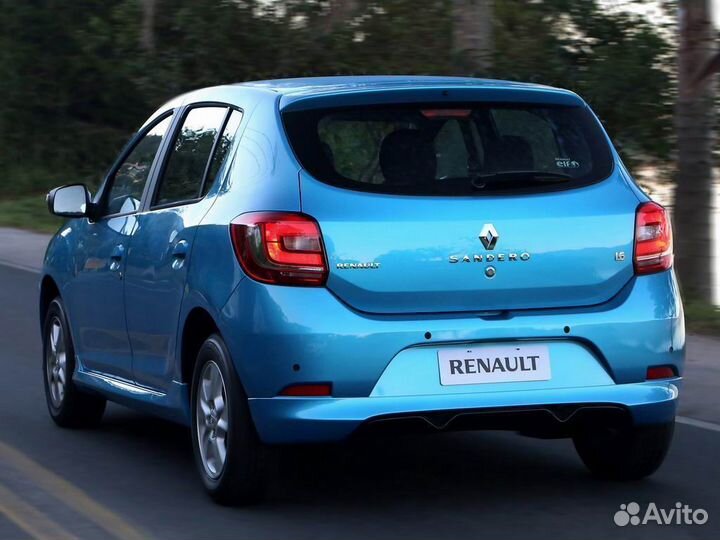 Заднее стекло Renault Sandero