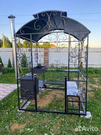 Беседка барбекю