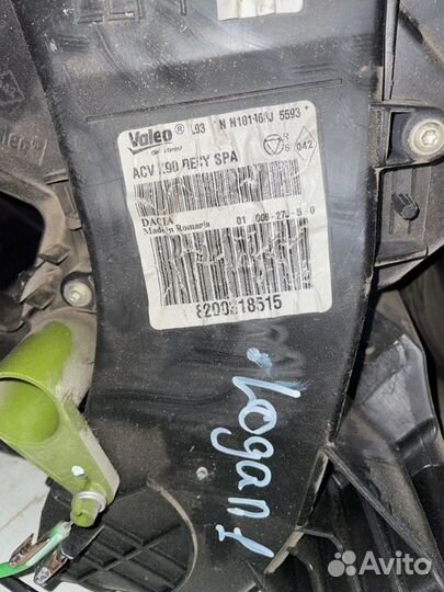 Корпус печки Renault Logan K7J 2006