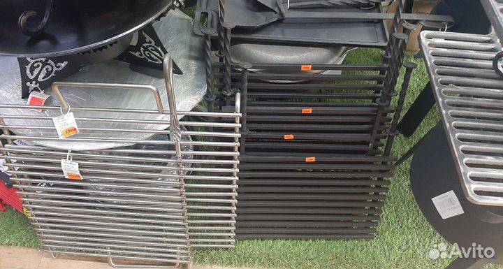 Решётка,противень - гриль чугунные