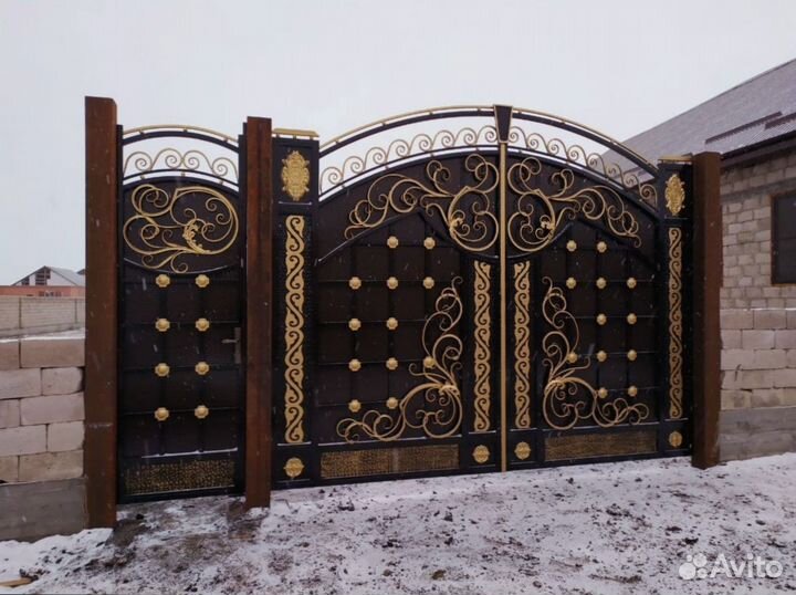 Кованые ворота
