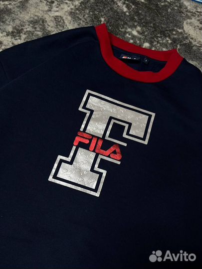 Винтажный свитшот fila