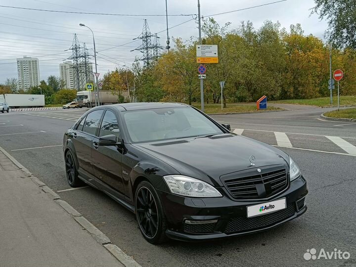 Mercedes-Benz S-класс AMG 6.2 AT, 2009, 143 000 км