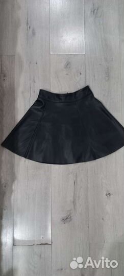 Кожаная юбка