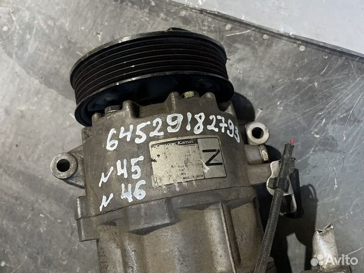 Компрессор кондиционера 9156821 bmw n45 n46