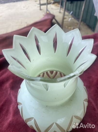 Ваза кувшин стекло фигурка медведь