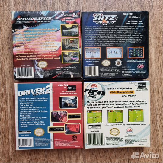 Картриджи для Gameboy