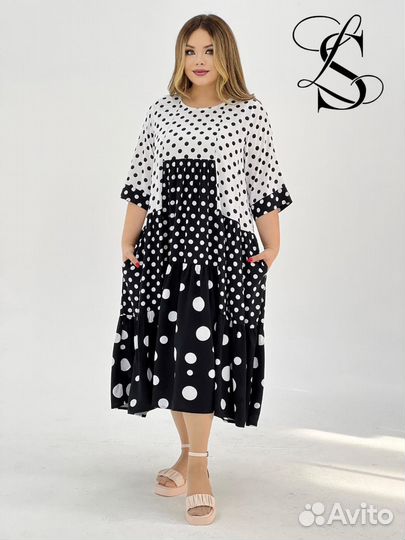 Нарядное женское платье 56/58/60/62