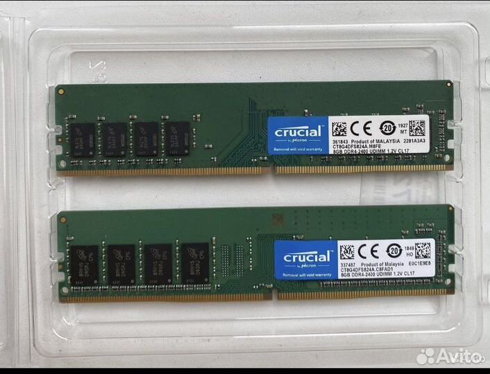 Crucial CT8G4DFS824A DDR4 - 8гб 2400