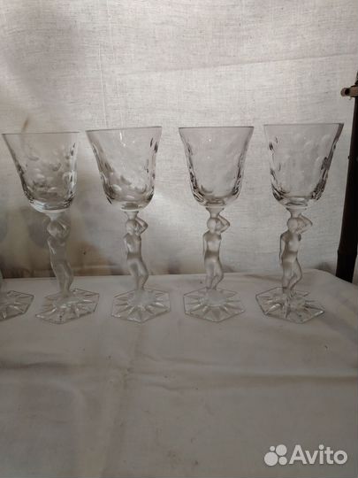 Фужеры хрусталь времен СССР
