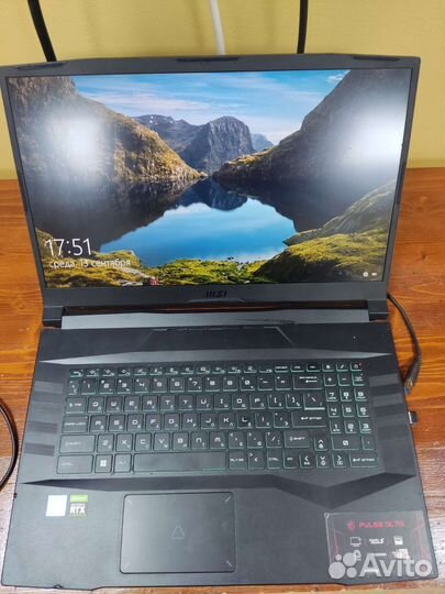 MSI gl76 11uck (+ диск на 1тб, + мышь, + 8gb озу)