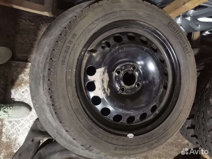 Запаска на Opel Corsa r16