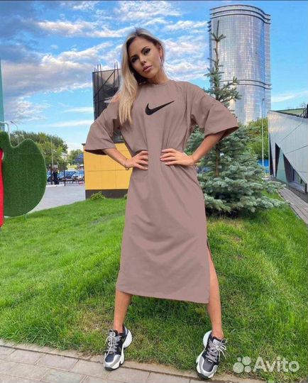 Платье футболка