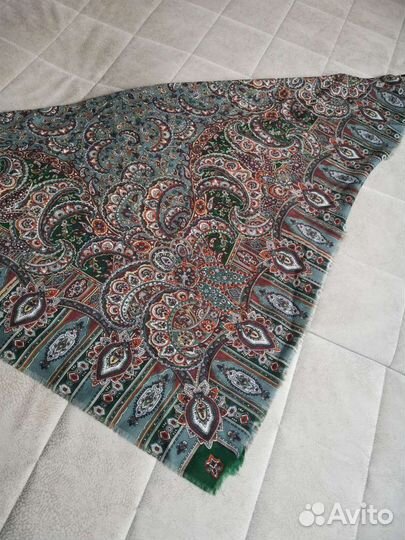 Платок шаль шерсть СССР