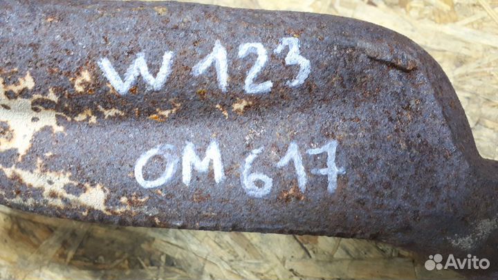 Выпускной коллектор mercedes W123 OM617