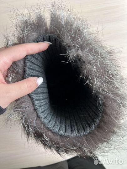 Шапка зимняя меховая женская
