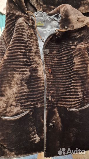 Шуба мутоновая 44