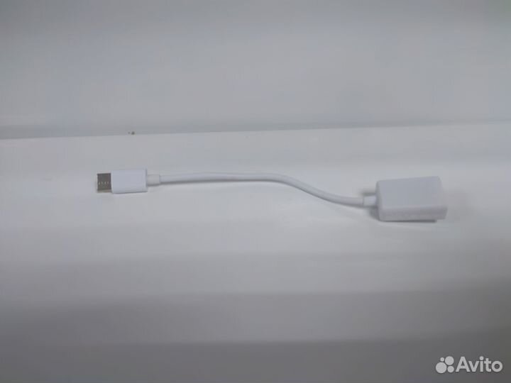 Переходник OTG KY105 (Type-C to USB) white