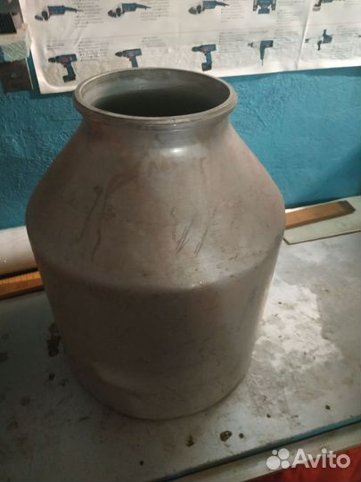 Бидон алюминиевый 15 литров